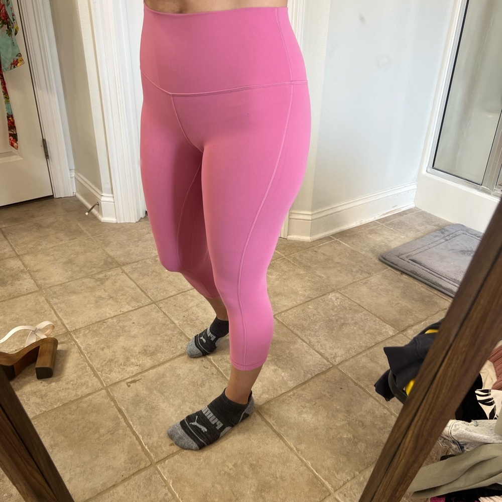 Lululemon leggings size 6 pink